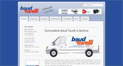 Desktop Screenshot of baudtavelli.ch